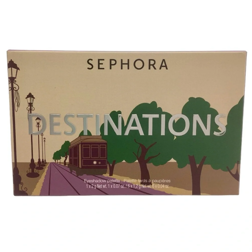 Sephora Destination Eye Palette, (Southern Charm) (NWT)